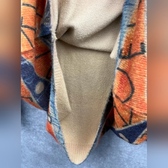 YESNO Womens Oversized Teddy Bear Graphic Pullover Wool Cotton Sweater Size 3XL - Picture 7 of 12